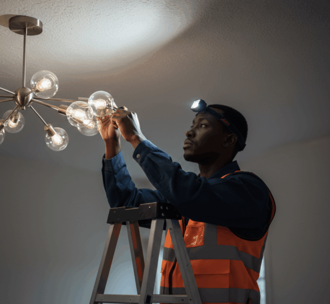 Installation de Luminaire/Lustre