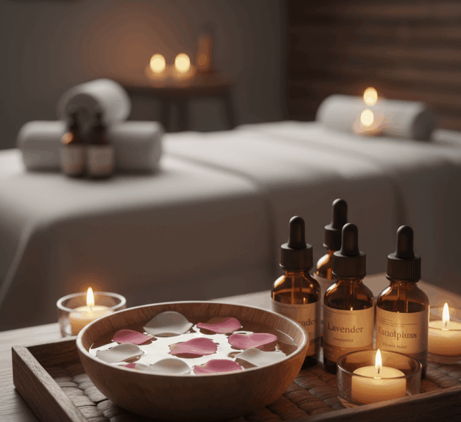 Massage Relaxation (Huiles Essentielles)